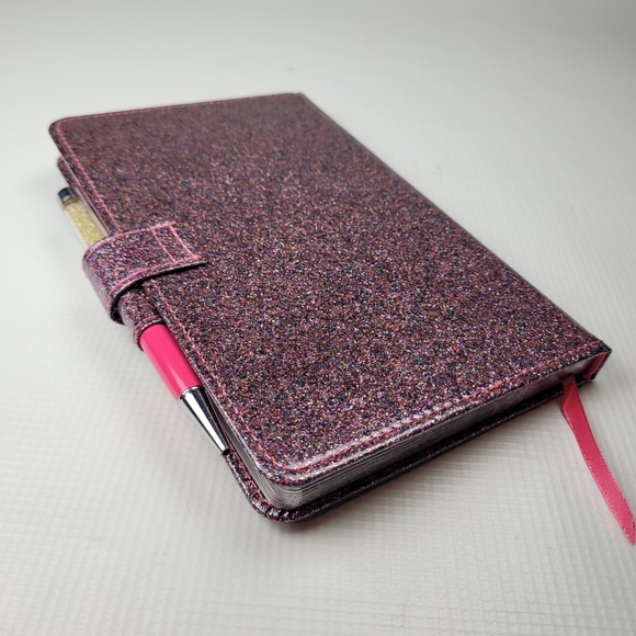 NWT Vintage Victoria's Secret Limited Edition Notebook Journal & Pen Glitter - Picture 3 of 11